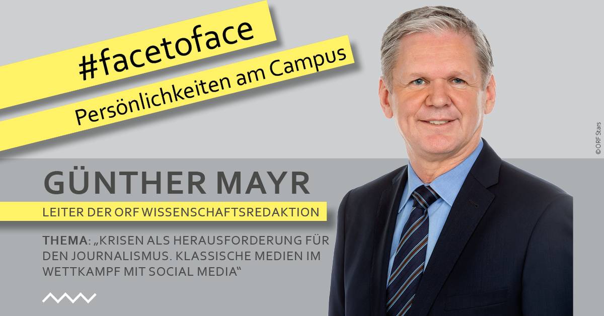Günther Mayer Vortrag FH Kärnten Journalismus Medien